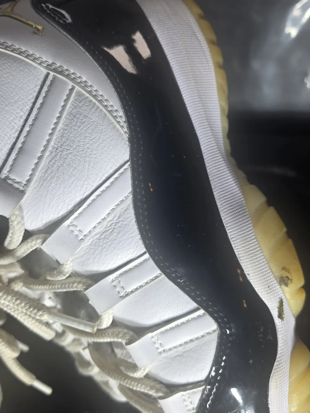 Air Jordan 11 Hi Retro Gratitude / Defining Moments DMP Black Gold - Size 9